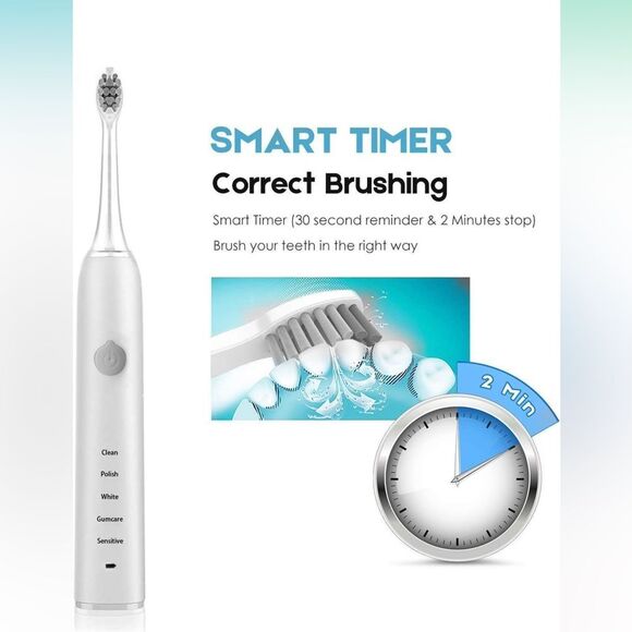 Sonic Electric Toothbrush for Kids and Adults NEW NIB - Picture 8 of 10